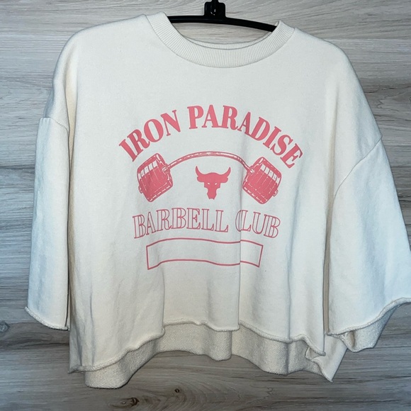 Under Armour Other - EUC- Men's Under Armour Oversized SS 1/2 Shirt, M